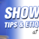 Shower Tips & Etiquette
